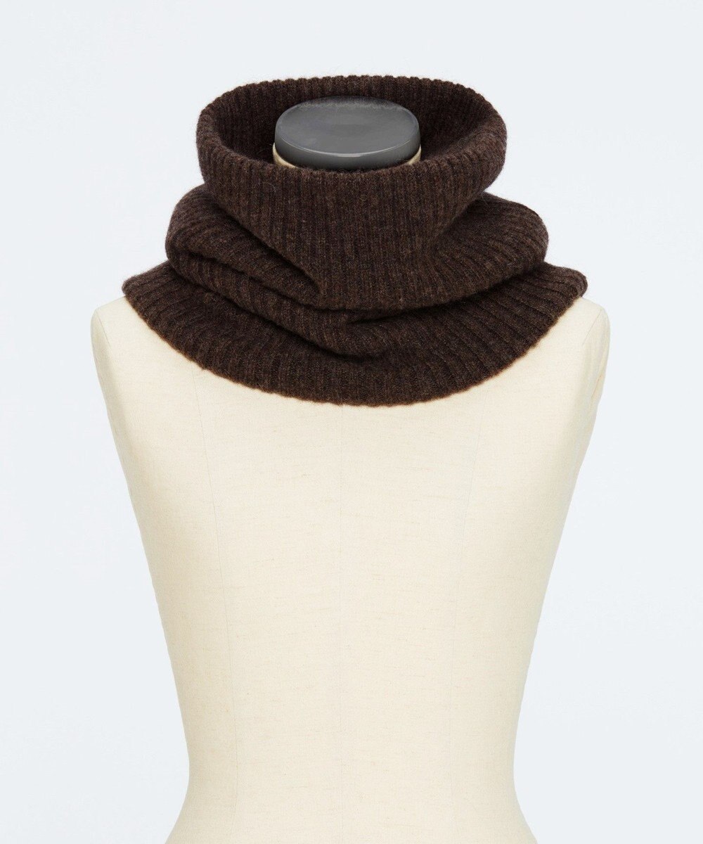 TOQUE 〈大草直子さんアドバイザー〉ベビーアルパカ×ウール縮絨ニットネックウォーマー 