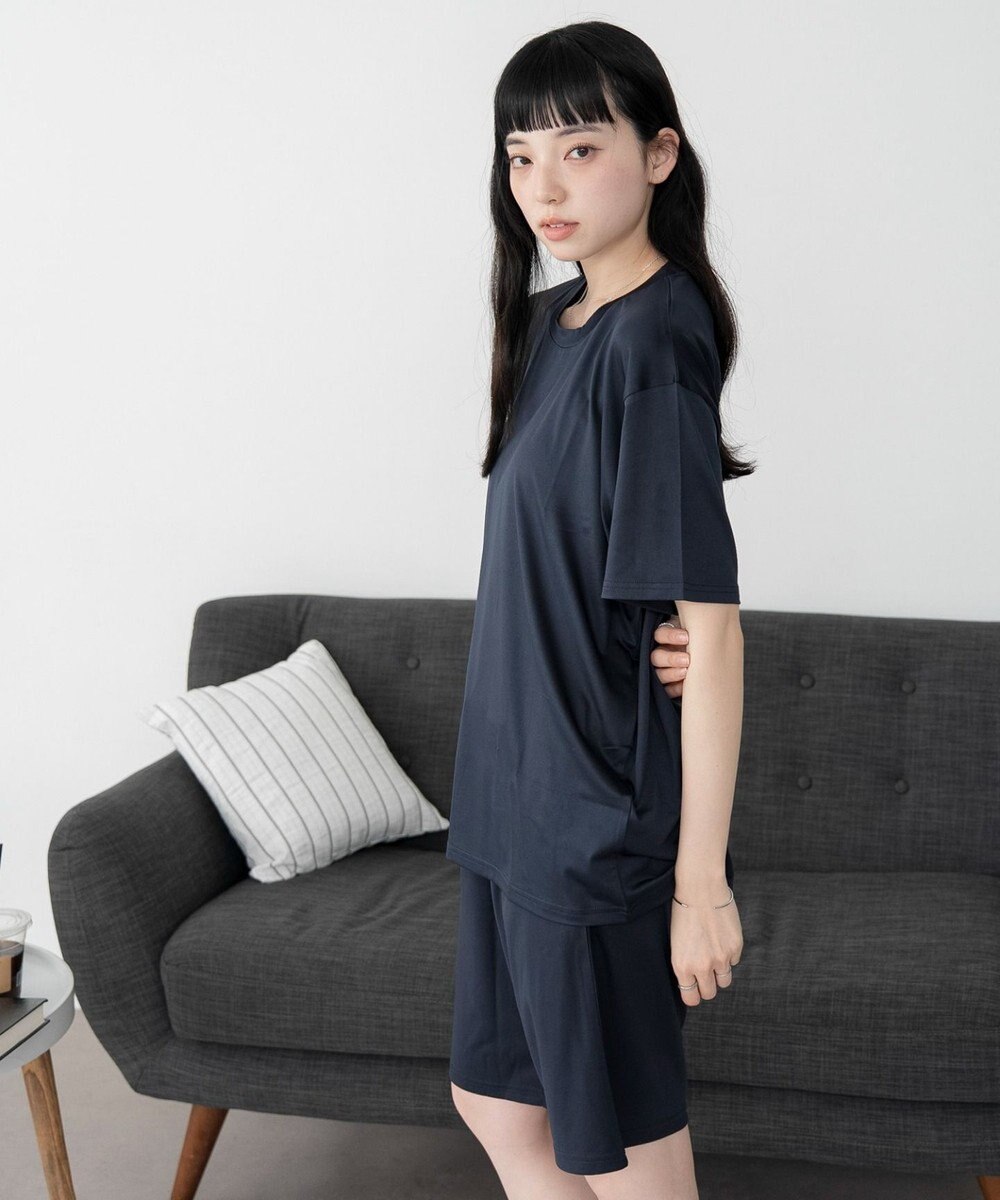 WEGO 【ユニセックス着用ITEM/MLサイズ展開】接触冷感セットアップウェア 