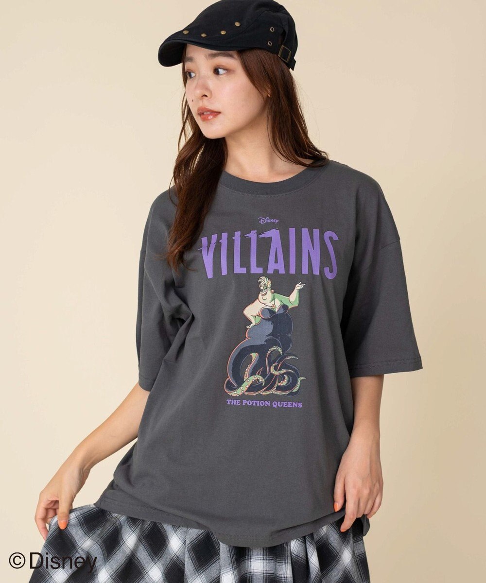 WEGO 【ユニセックス着用ITEM/SMLサイズ展開】VILLAINSグラフィックT（S） 