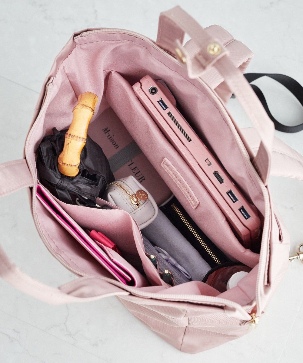 Maison de FLEUR 撥水加工2Wayトートリュック 