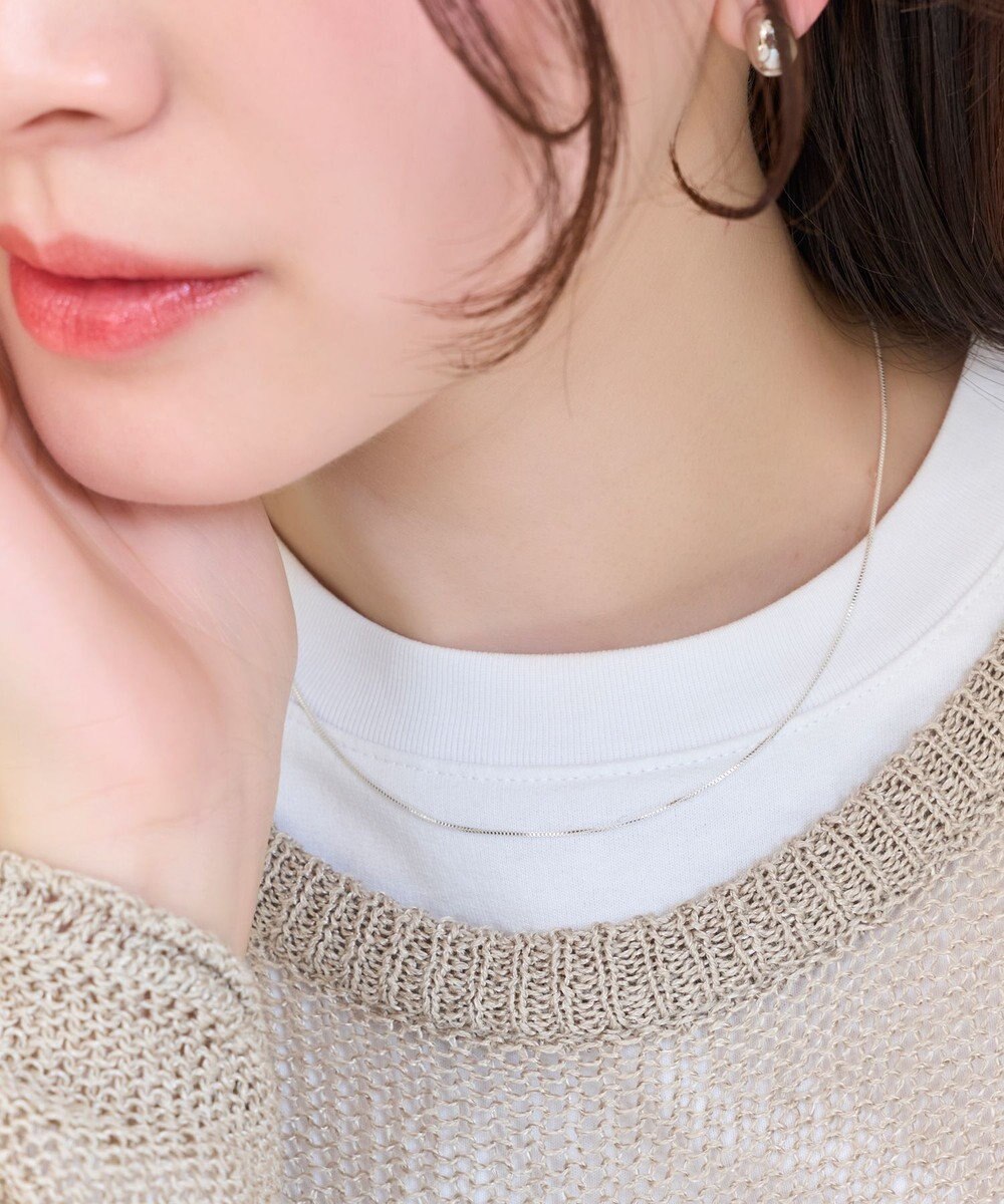 Phoebe 【SV925】シルキーシャインベネチアンチェーンネックレス 