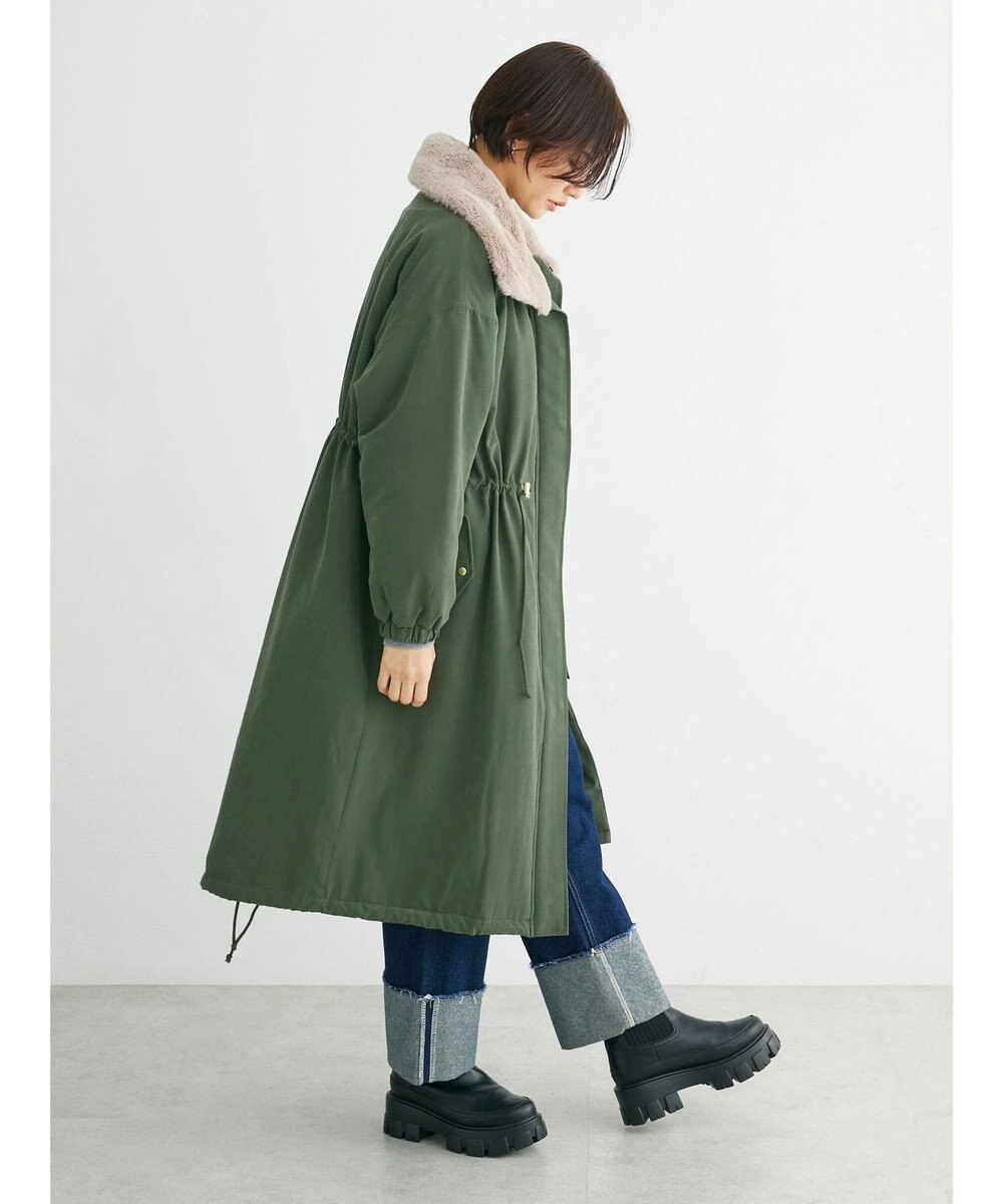 Green Parks ・ＥＬＥＮＣＡＲＥ　ＤＵＥ　中綿モッズロングコート 