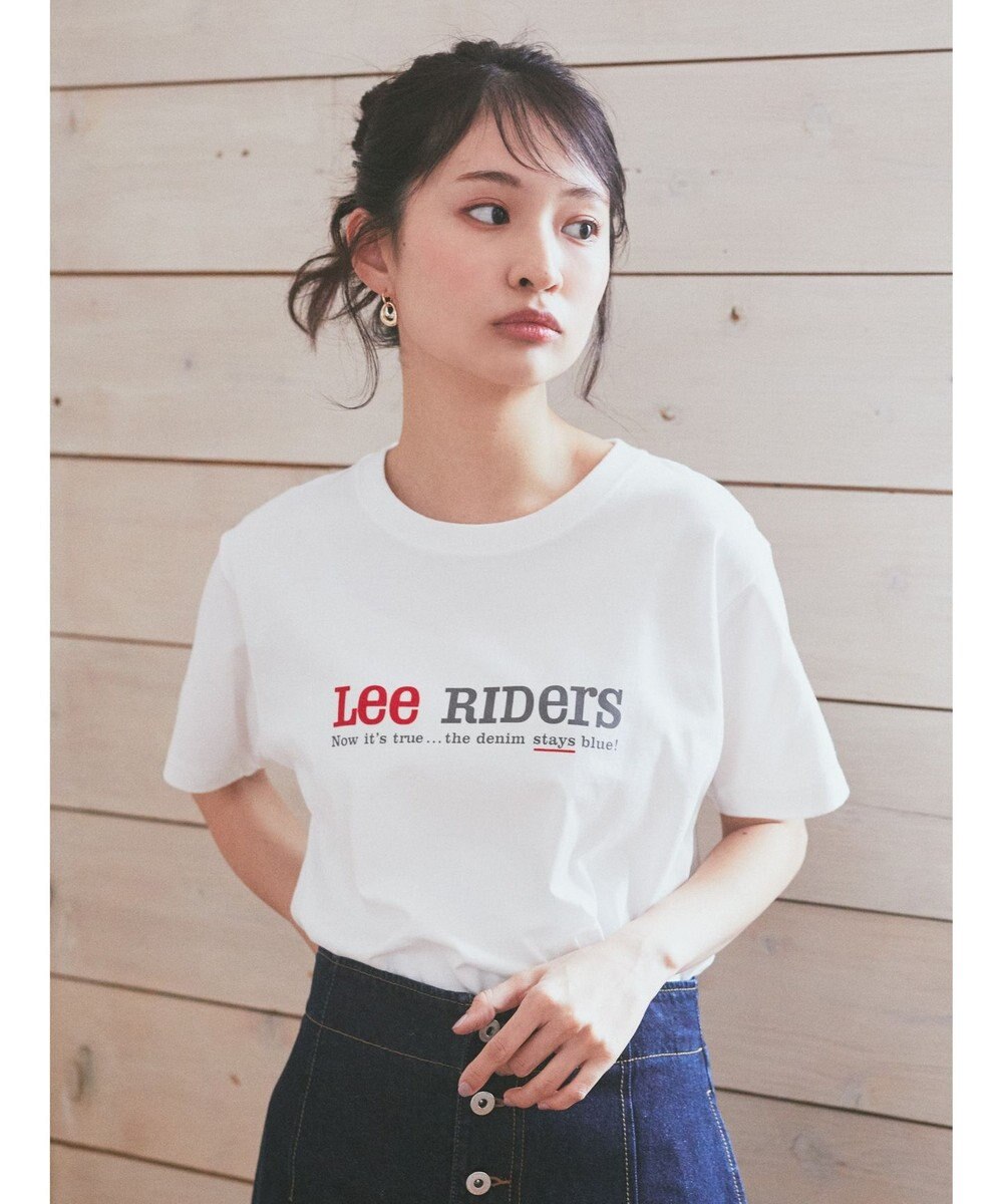 earth music&ecology Ｌｅｅ×ｅ．ｍ．ａ．ｅ　ＬＯＧＯ　Ｈ／Ｓ　ＴＥＥ 