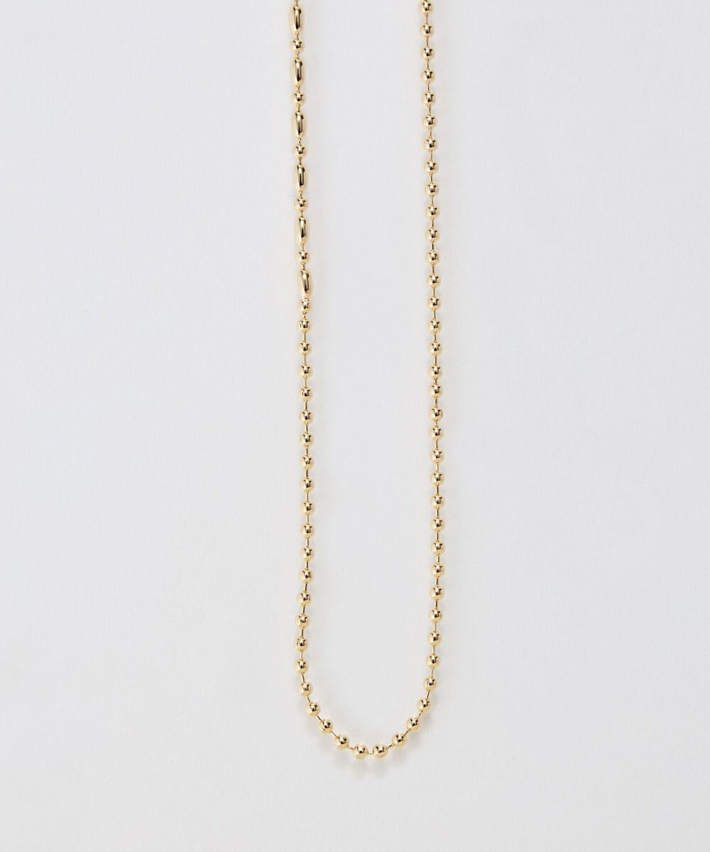 Phoebe 【金属アレルギー対応】リンキービーンデザインチェーンネックレス　ゴールド　ニッケルフリー 