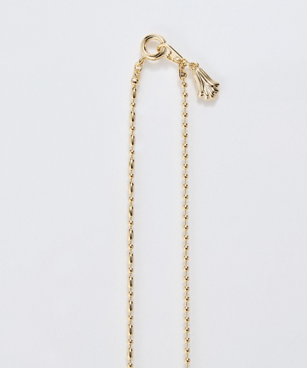 Phoebe 【金属アレルギー対応】リンキービーンデザインチェーンネックレス　ゴールド　ニッケルフリー 