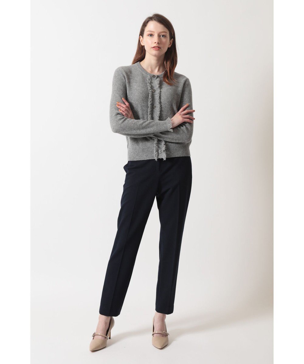 DAKS フリンジデザイン カーディガン 