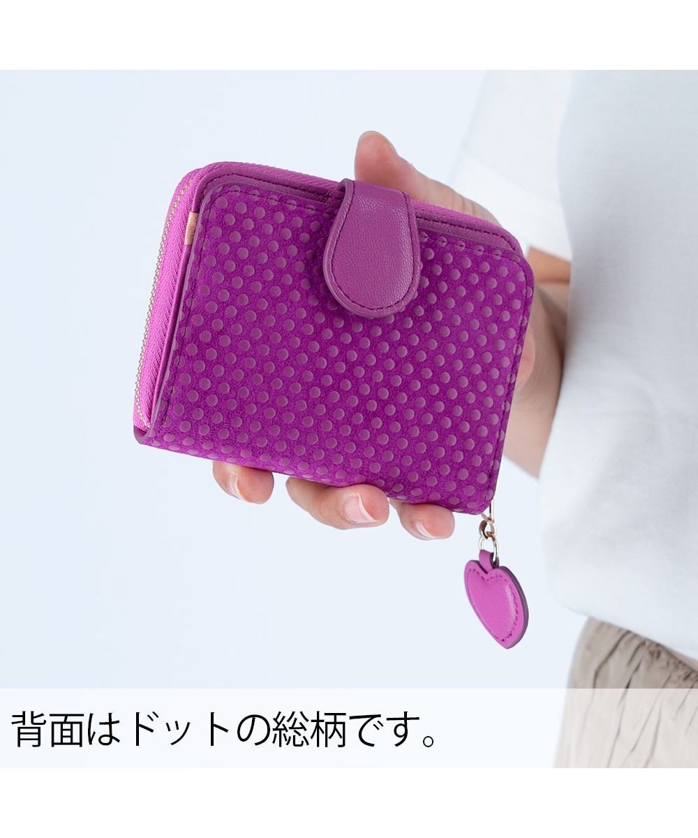 tsumori chisato CARRY つぶつぶドットプリント 小銭入れ コインケース ミニ財布 