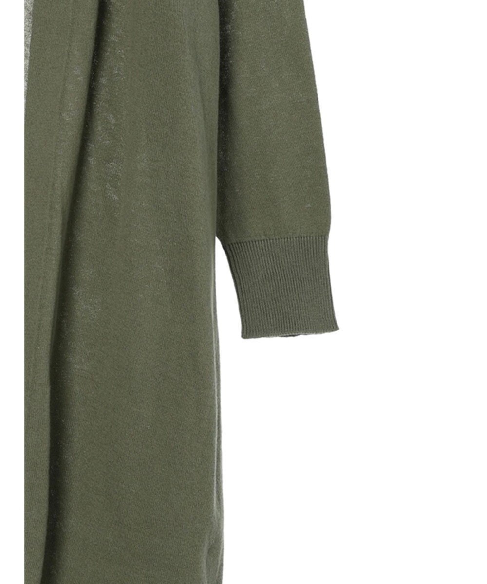 CRAFT STANDARD BOUTIQUE 裾スリットロングニットカーディガン 