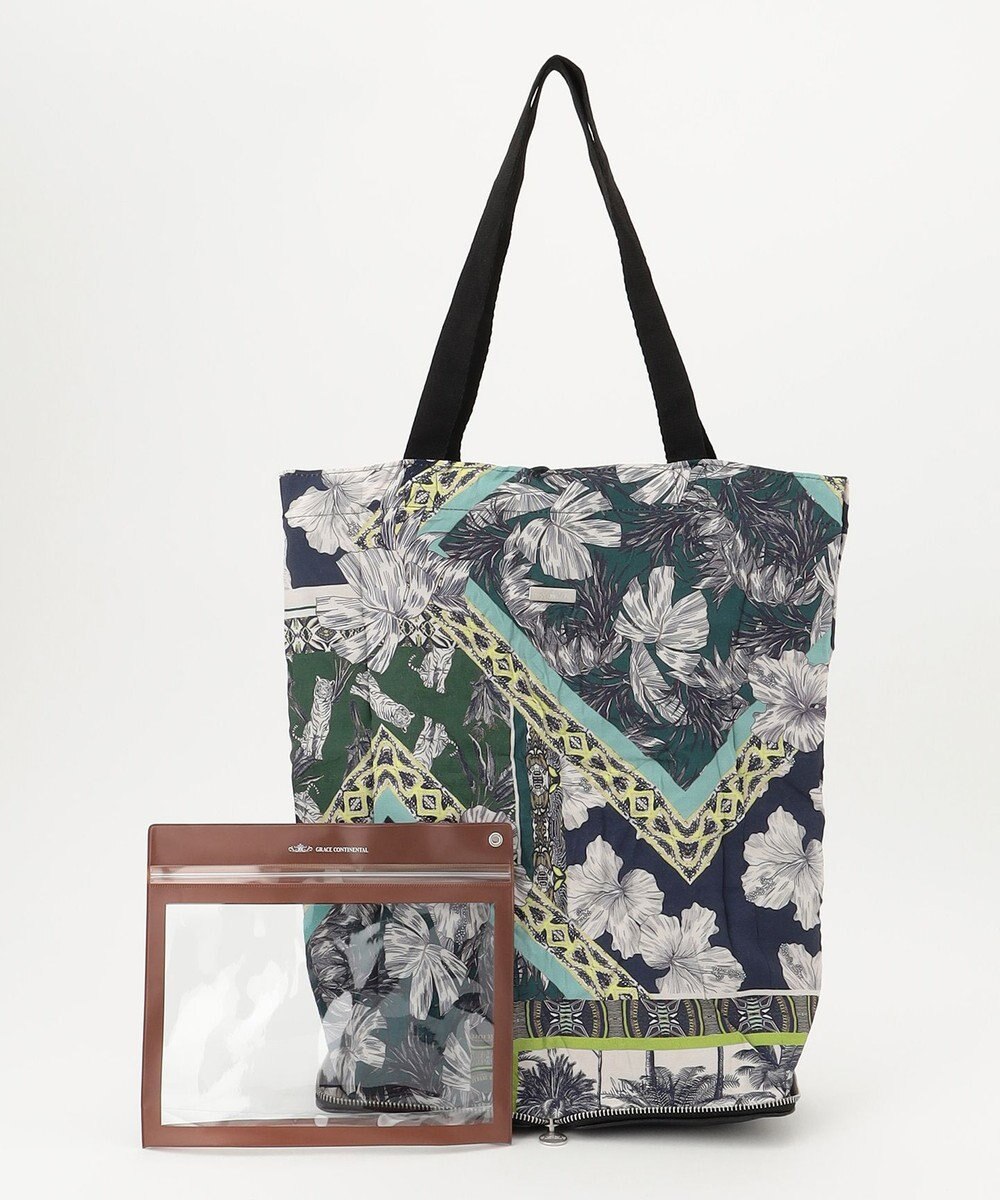 GRACE CONTINENTAL Fabricトートバッグ 