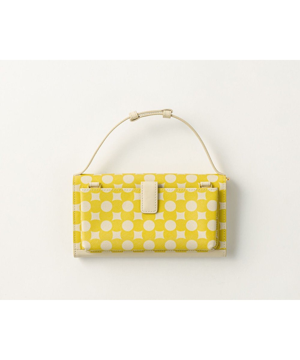 MIYABIYA La quoh with kirakaracho 南蛮七宝プリントレザー お財布ショルダー 