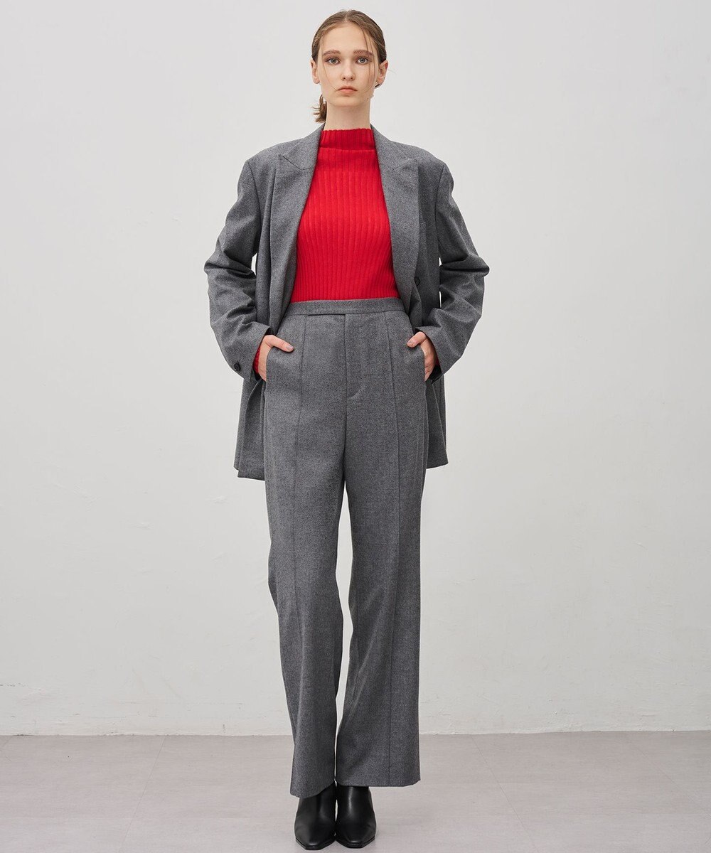 uncrave フランネル フレアパンツ 