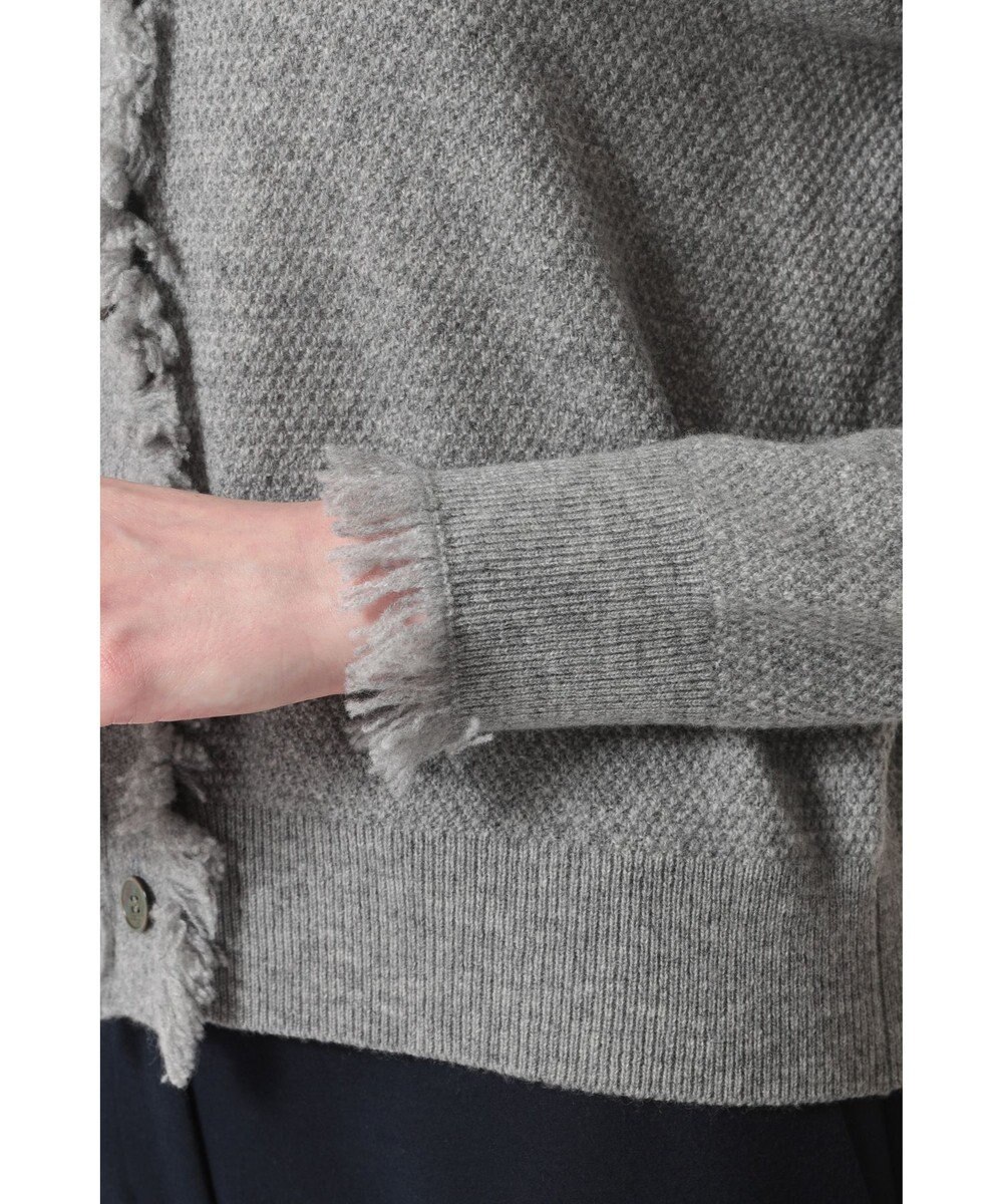 DAKS フリンジデザイン カーディガン 