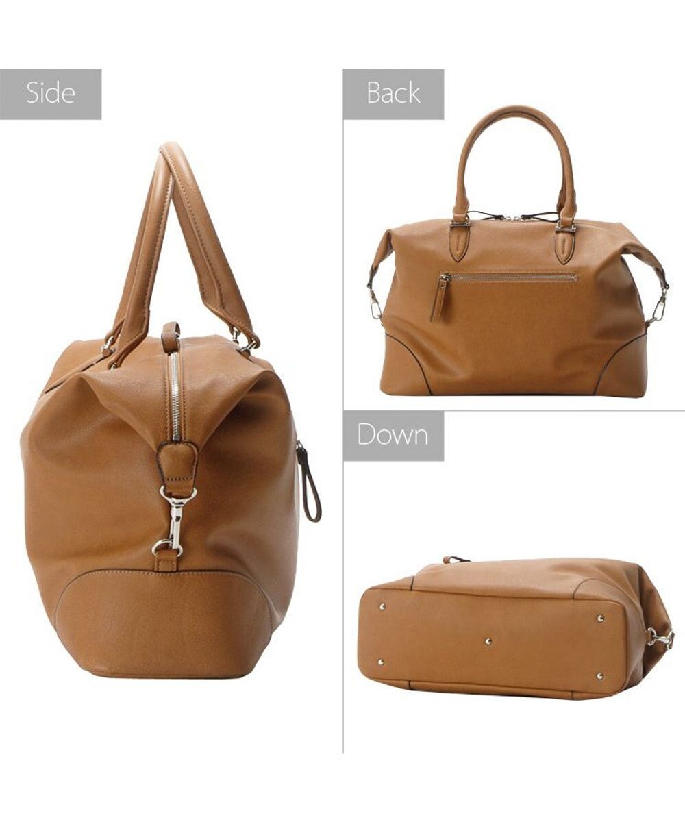 UNBILLION 【テレビ ドラマ着用アイテム】Otias アンティークタイプ合皮2WAYボストン 