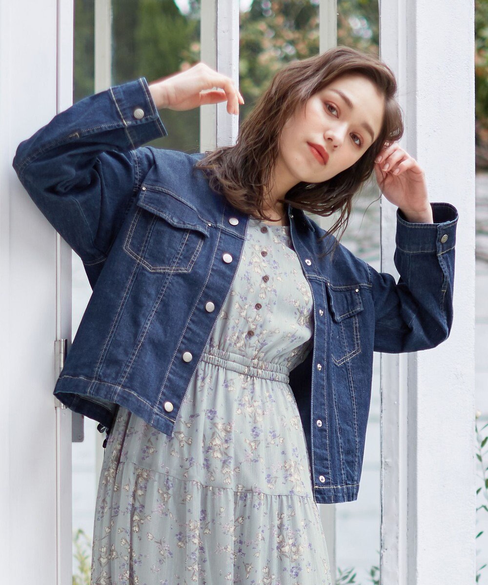 洗える カラーレディデニム ジャケット Ferouxファッション通販 公式通販 オンワード クローゼット 洗える カラーレディデニム ジャケット Ferouxファッション通販 公式通販 オンワード クローゼット