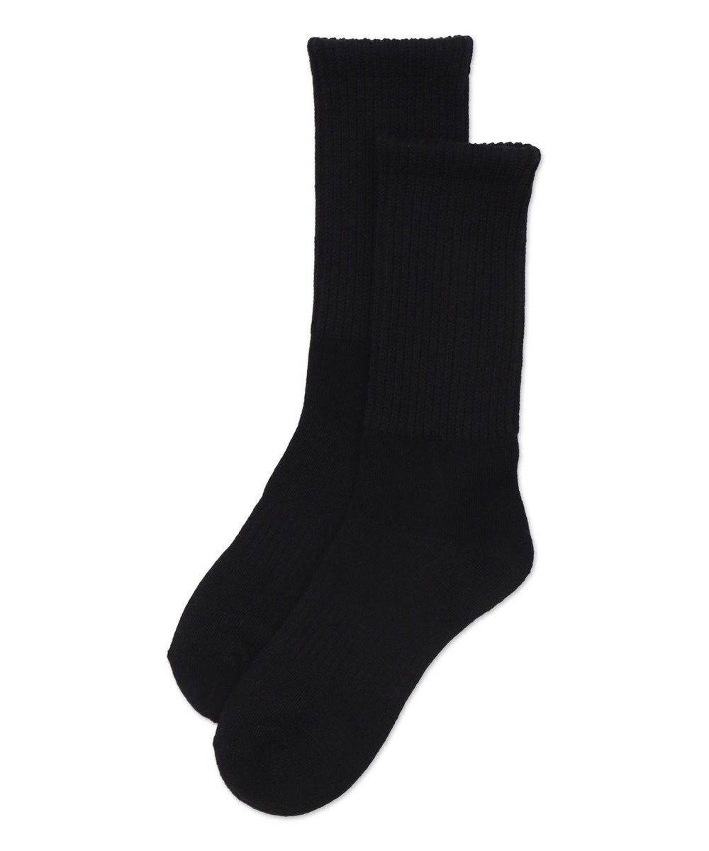 WEGO サポート付き無地リブソックス 