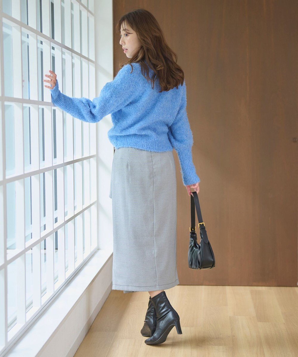 Feroux 【洗える】ブークレー ラグランニット 