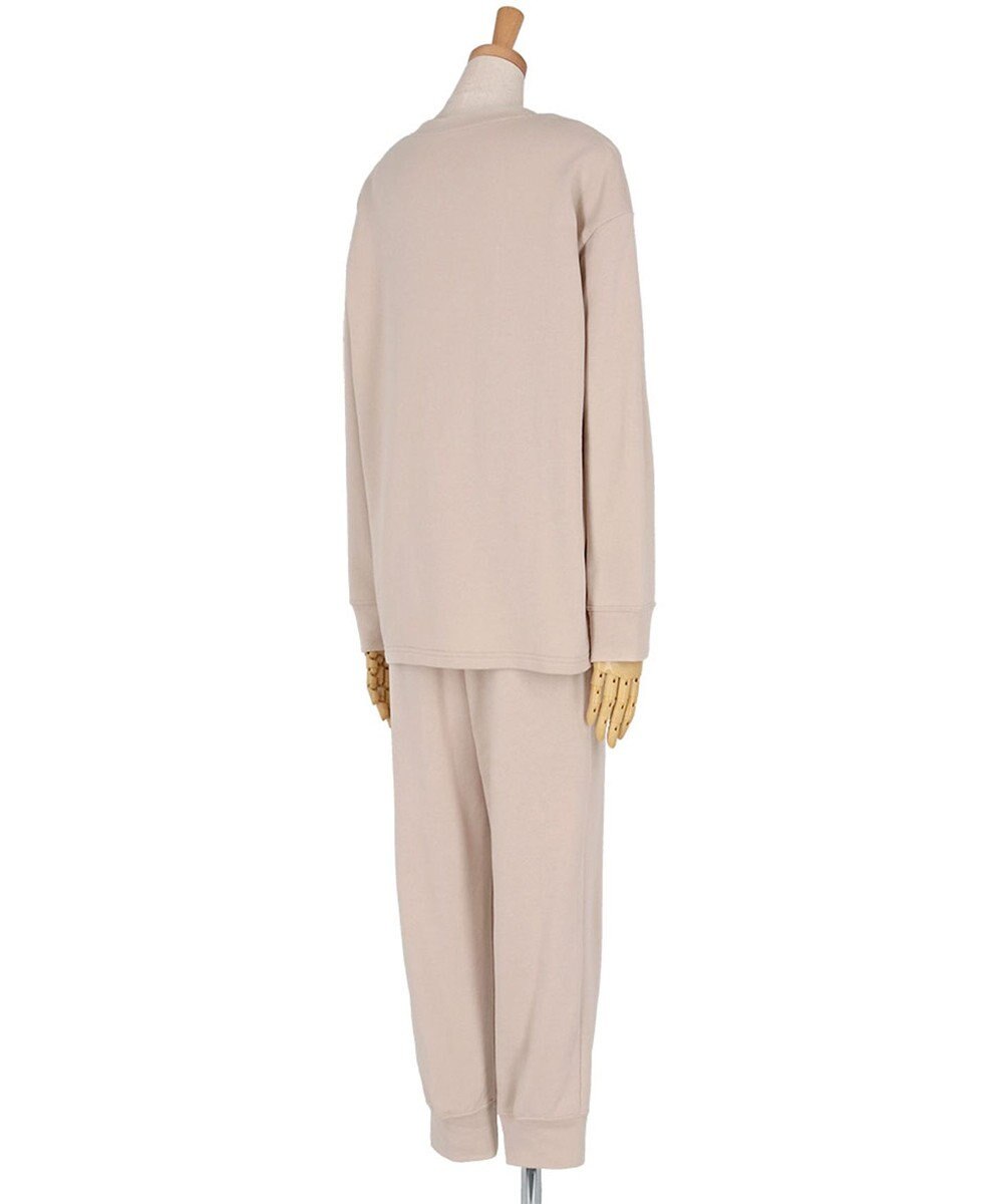 WACOAL ワコール_リラックス＆スリープ パジャマ 綿100%(本体) ガーゼ裏毛素材 長袖 長ズボン PEANUTS スヌーピー レディース FDX559 /ワコール 