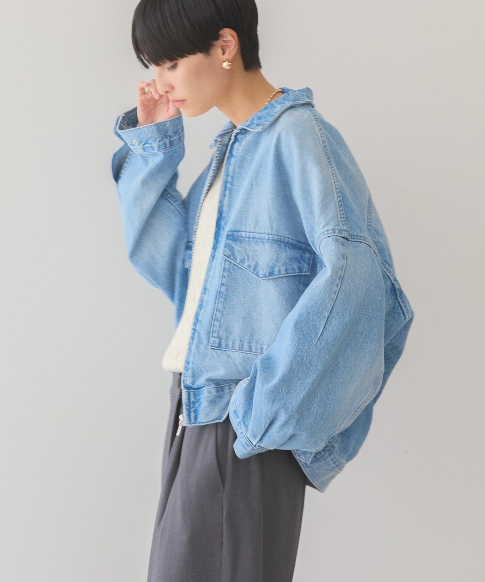 AMERICAN HOLIC デニムショートブルゾン 