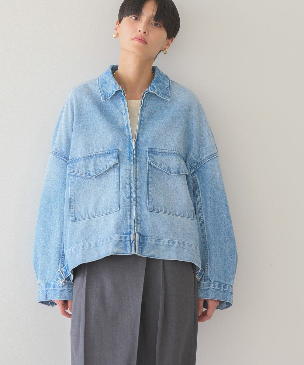 AMERICAN HOLIC デニムショートブルゾン 