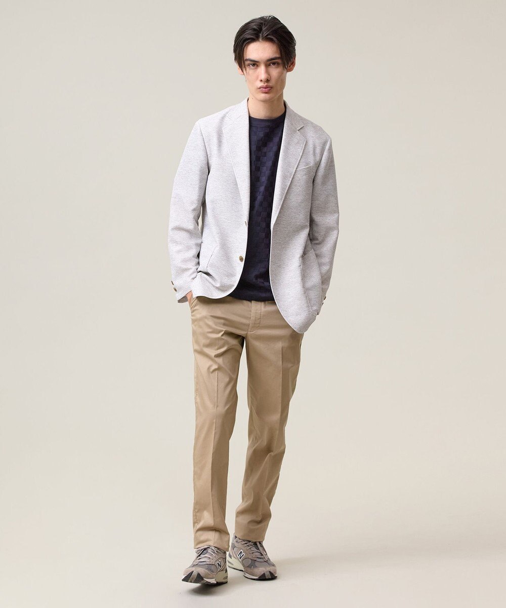 J.PRESS MEN 暑い中でも共にしたくなる理由がある【WEB限定】【吸水速乾 / 洗える / 超軽量 / ストレッチ】ブリーザブルレノクロス ジャケット 