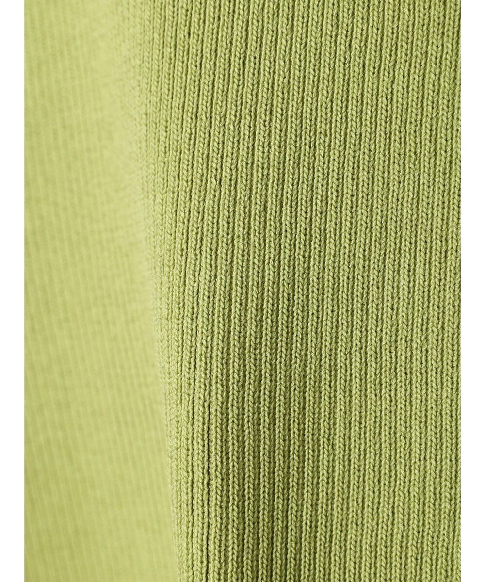 Green Parks 袖ギャザーラグランニットプルオーバー 