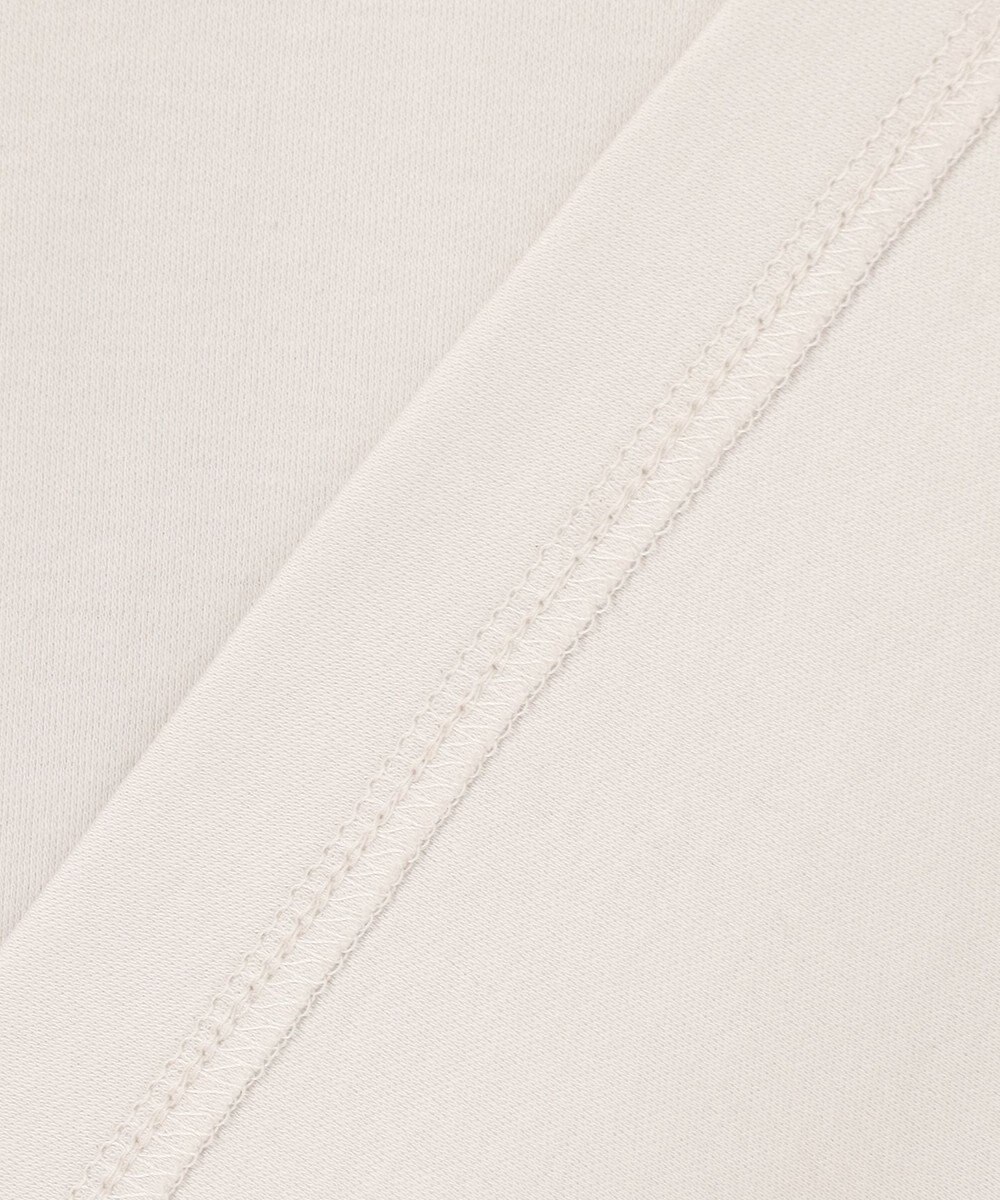 23区 L 【Lサイズ限定/洗える】スカーフプリントコンビ スリーブデザイン カットソー 