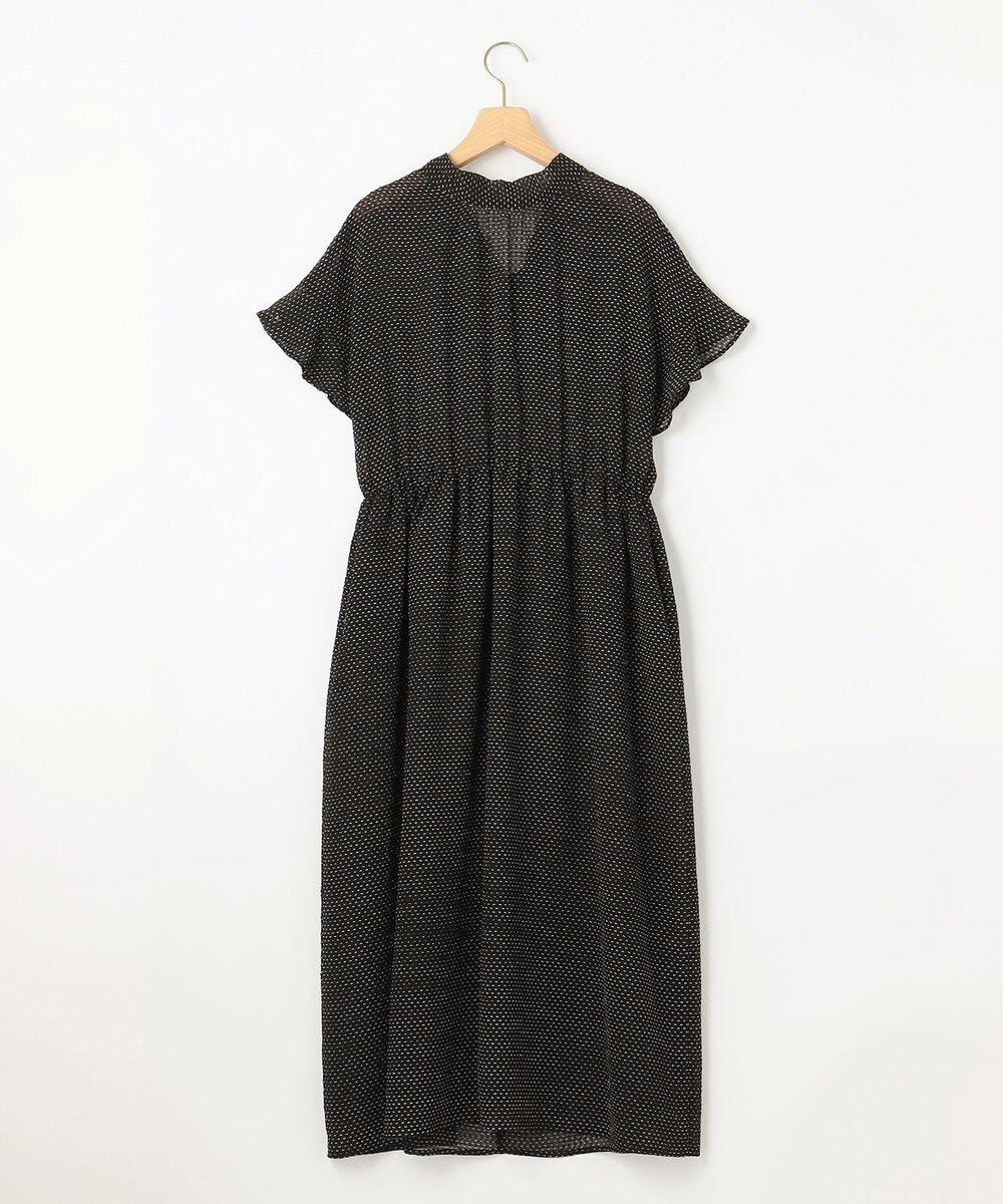 組曲 【WEB限定・2WAY】サッカードビードットプリント ワンピース 