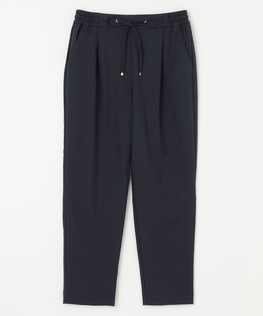 ANY 【ウエストゴム/ストレッチ/セットアップ可】イージィケアストレッチテーパードパンツ 