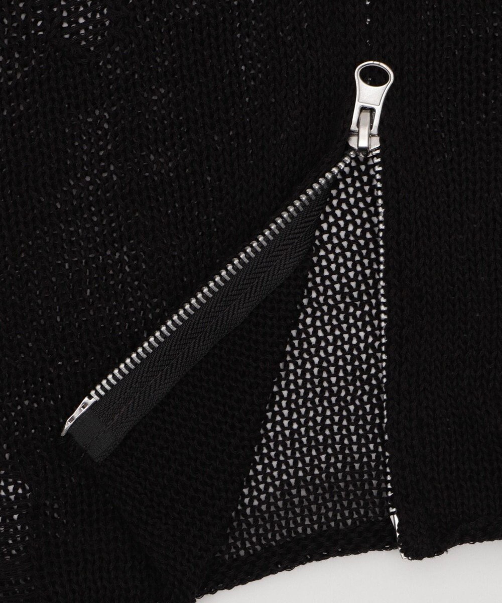 WEGO ダメージメッシュショートパーカー 