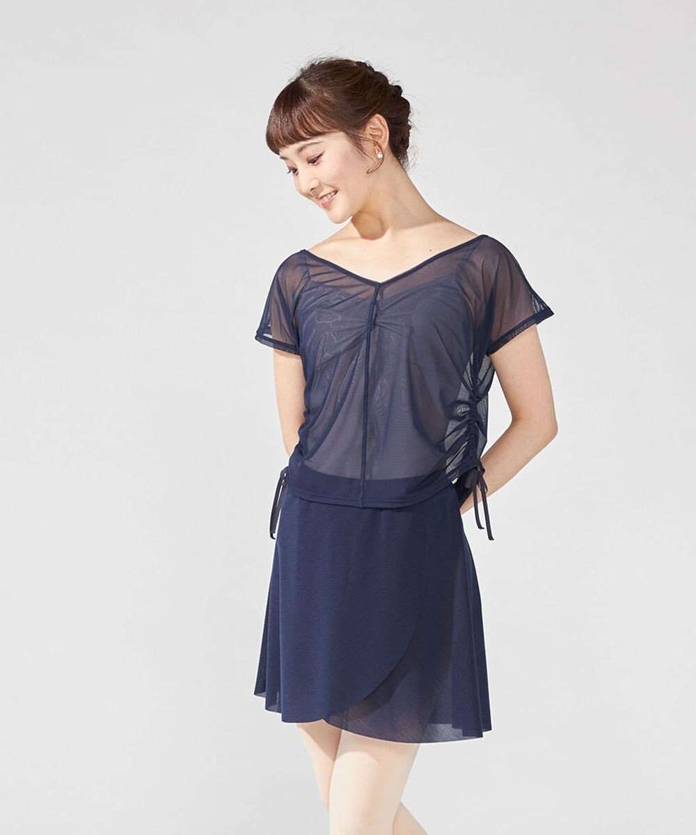 Chacott チュールトップ 