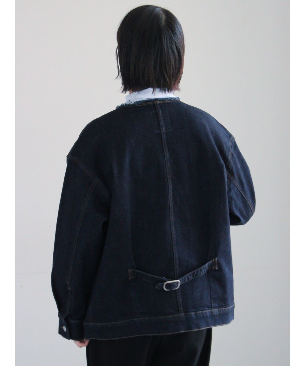 Te chichi ノーカラーデニムジャケット 