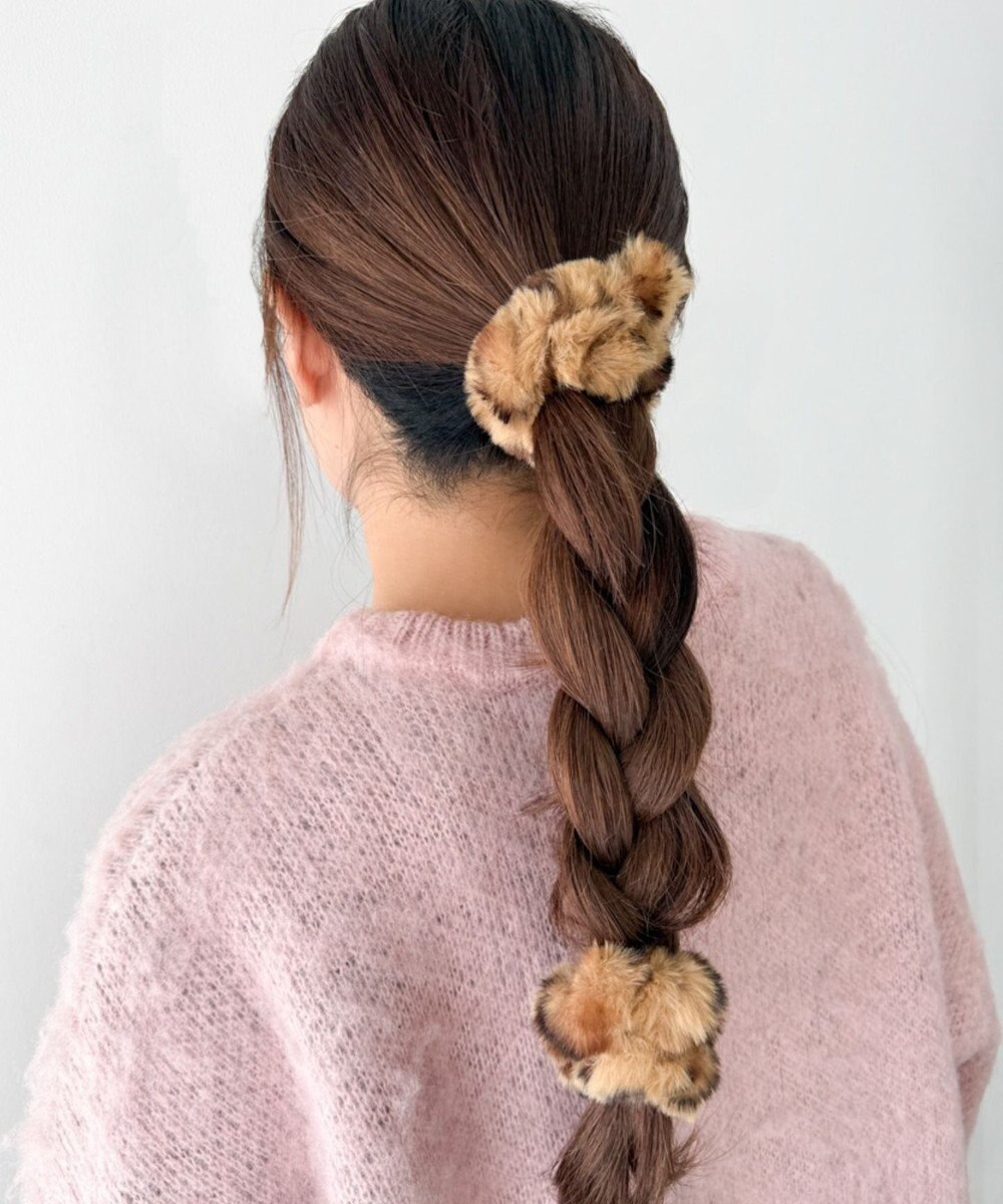 WEGO L2Pファーヘアゴム 