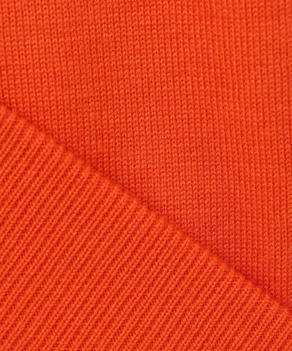 PW CIRCULUS 【WOMEN】【洗える】ロゴ ラグランスリーブ クルーネック ニット 