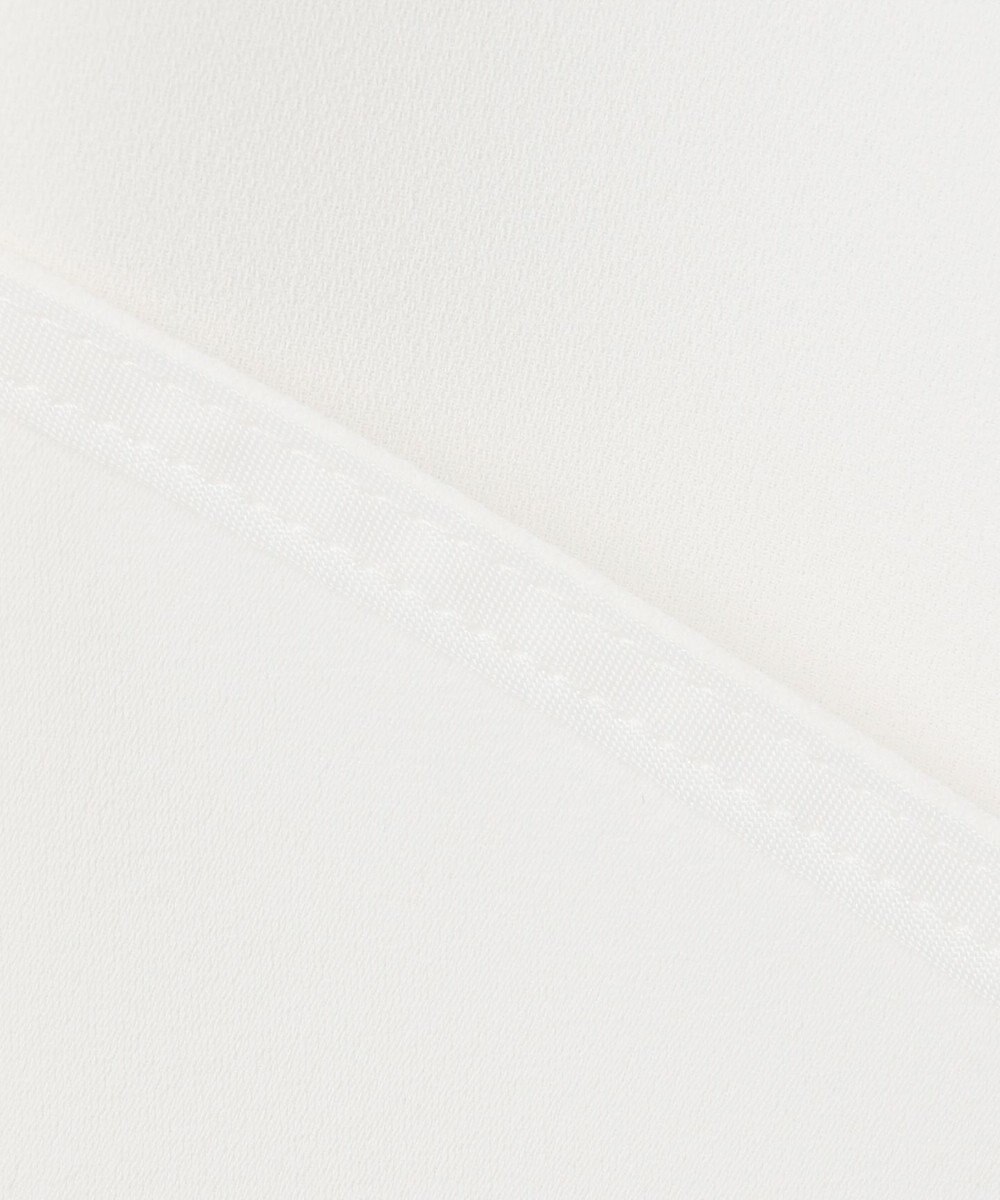 組曲 【KUMIKYOKU NAVY】ジョーゼットシフォン スタンドフリルブラウス 