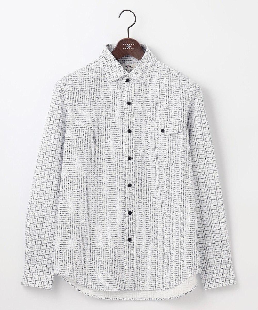 JOSEPH ABBOUD 【サスティナブル素材】テンセルプリント シャツ 