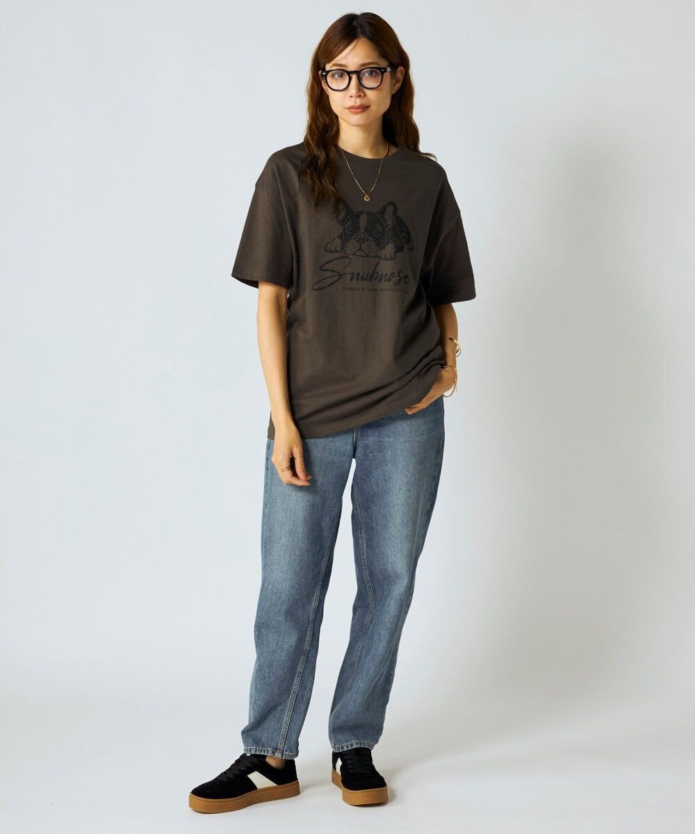 OP／FILA 【Ocean Pacific】かすれプリントTシャツ 