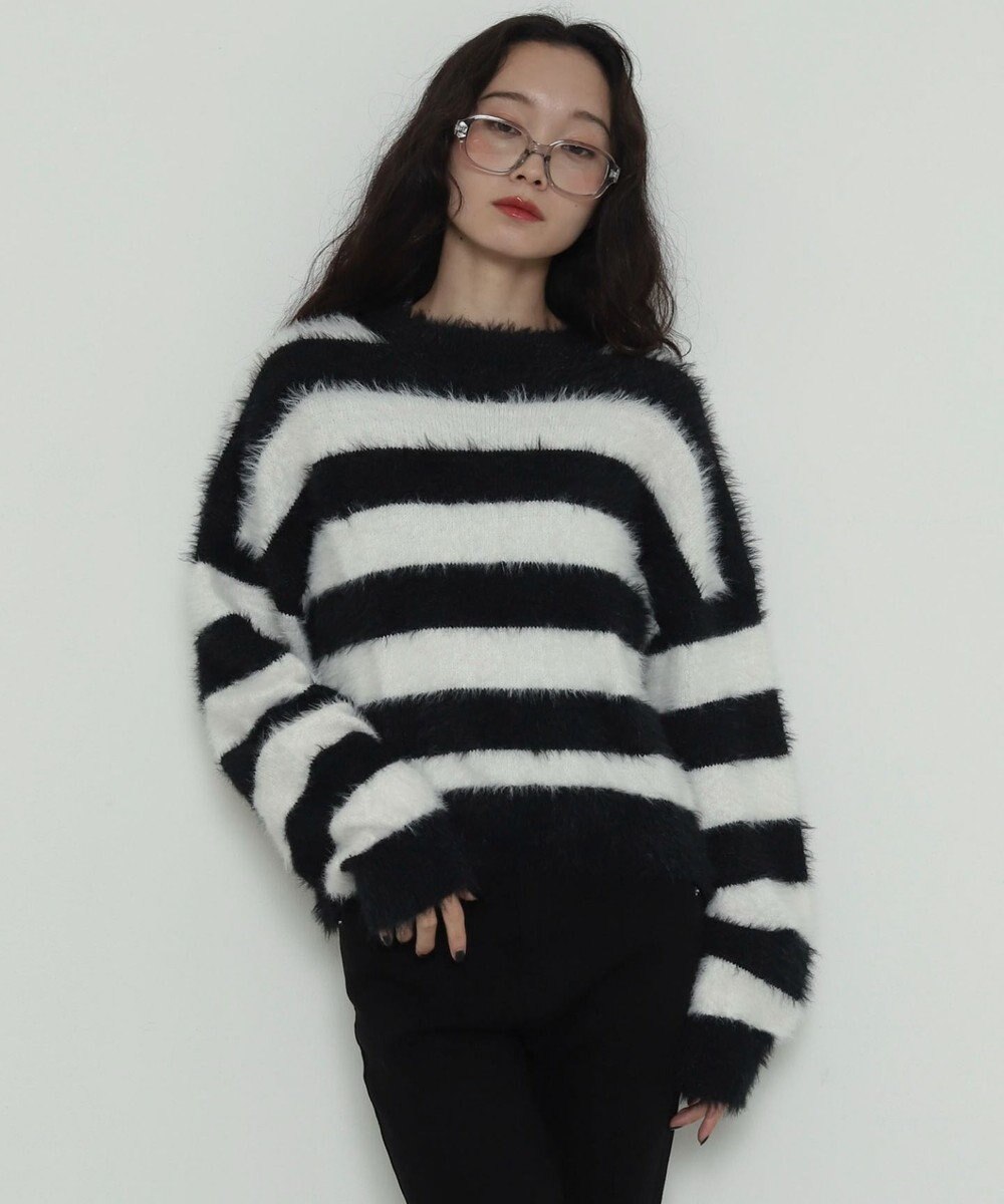 WEGO シャギーニットプルオーバー 