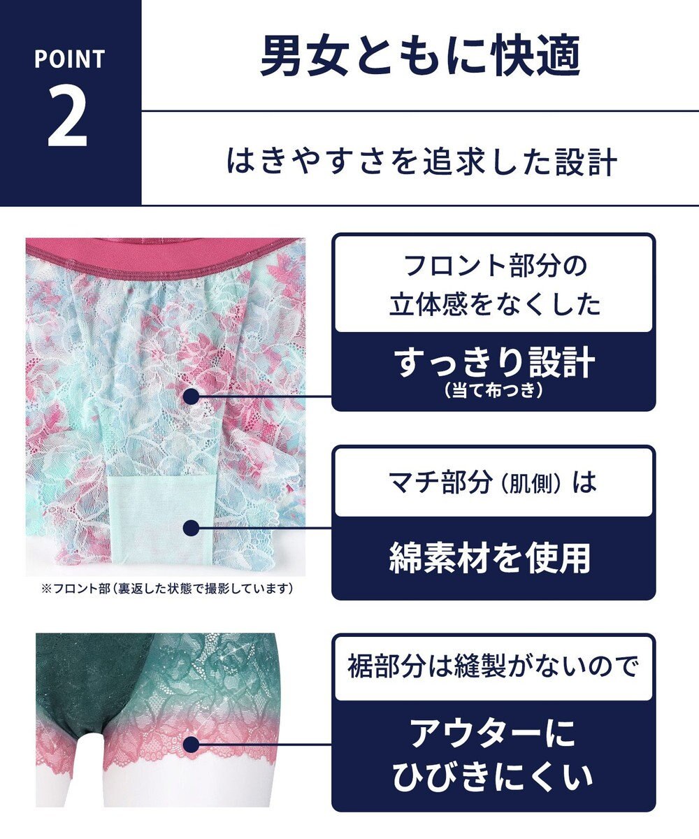 WACOAL MEN WACOAL MEN ユニセックス ボクサーパンツ 【レースボクサー】 通気性 すっきり設計(フロント) 前閉じ 下着 WT8823 /ワコールメン 