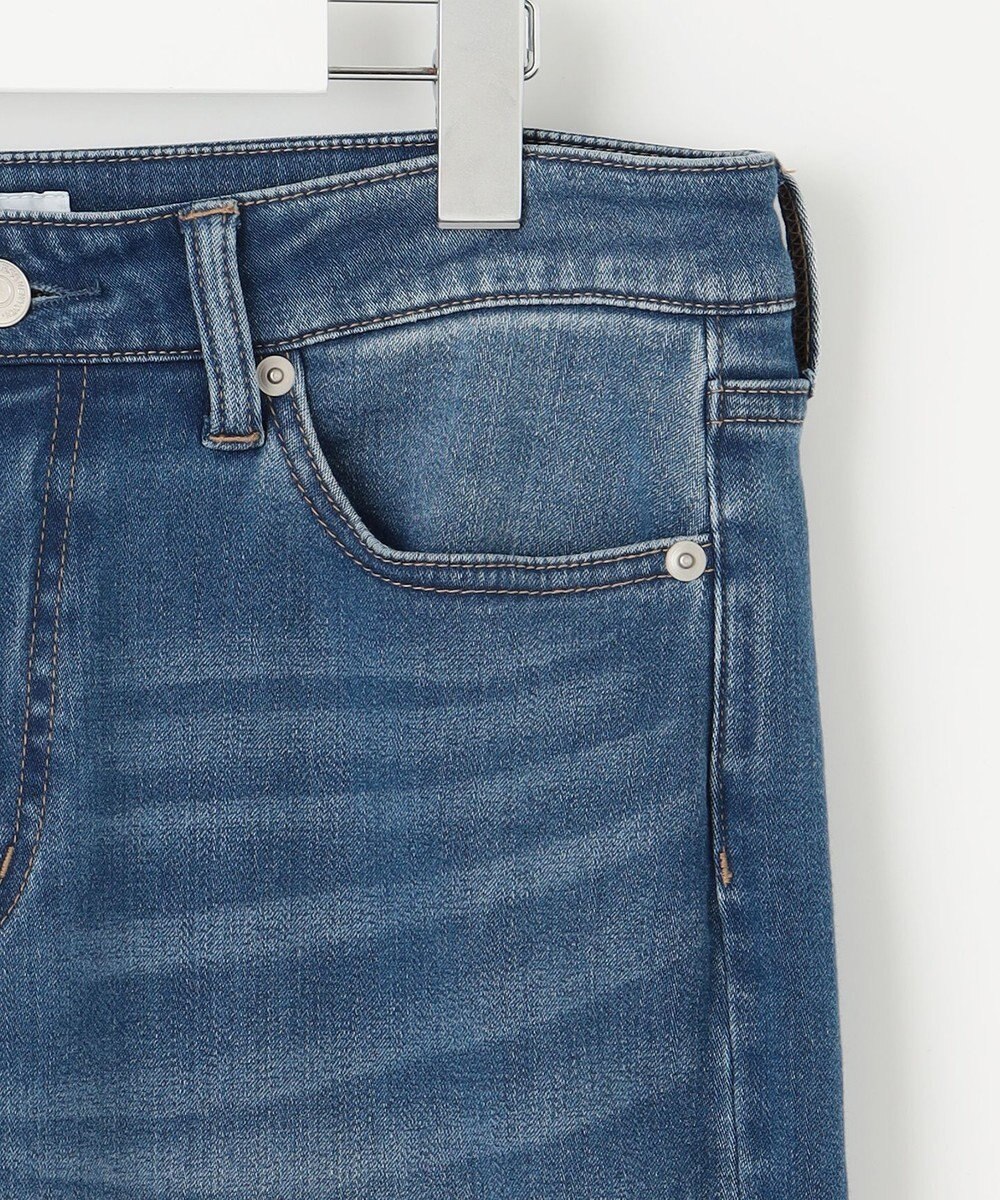 J.PRESS LADIES S 【洗える】裏起毛ストレッチ デニム パンツ 