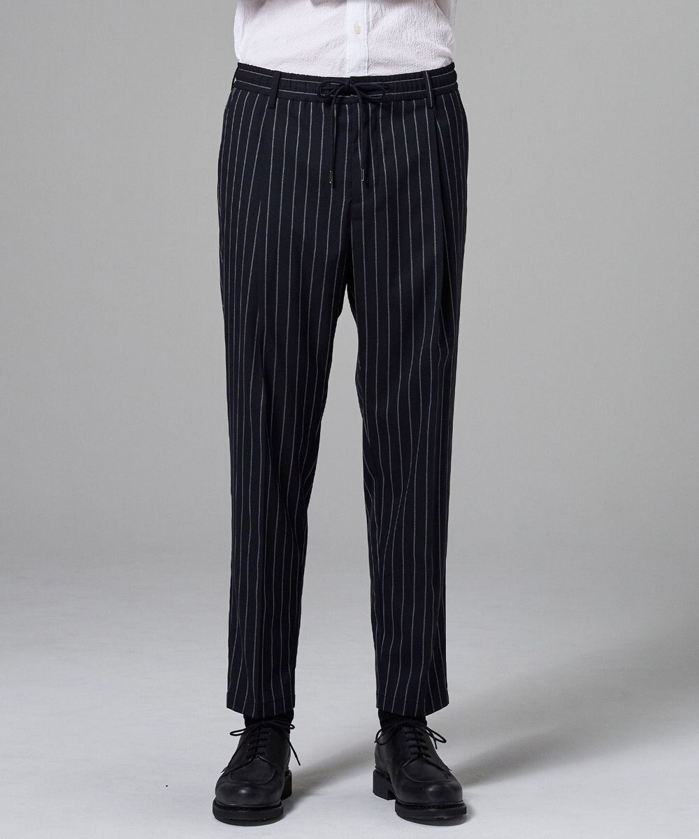 JOSEPH HOMME キャリーマンストレッチ ドロスト付テーパードパンツ   /   TEDDY CONVERTIBLE 