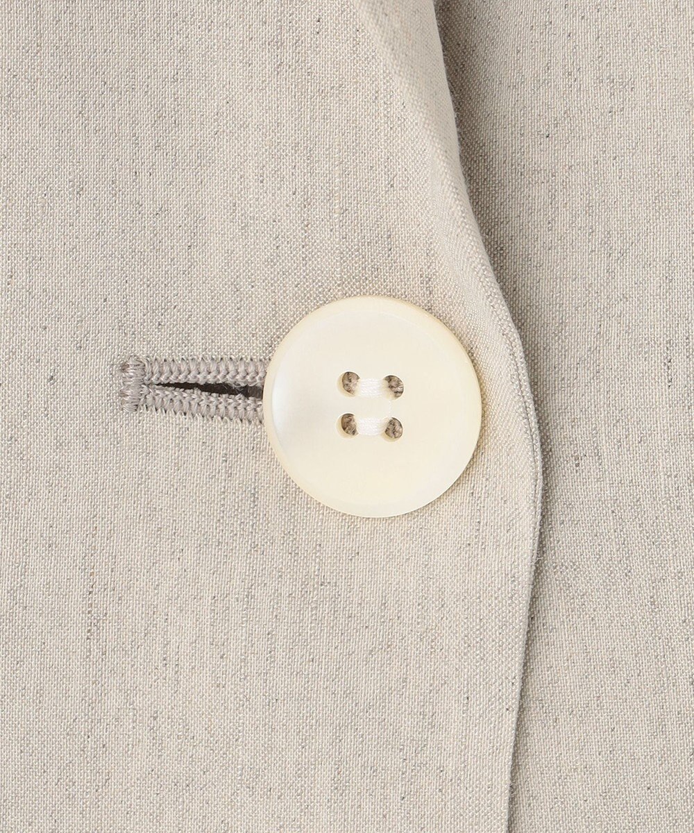 23区 【セットアップ対応】リネンレーヨンストレッチ テーラード ジャケット 