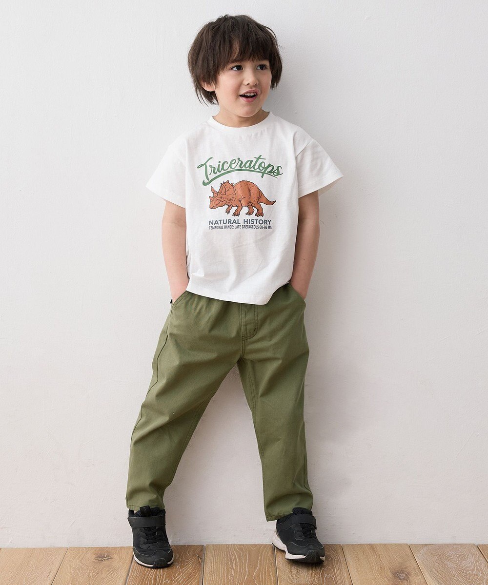 ANY KIDS 恐竜プリント 半袖 Tシャツ 