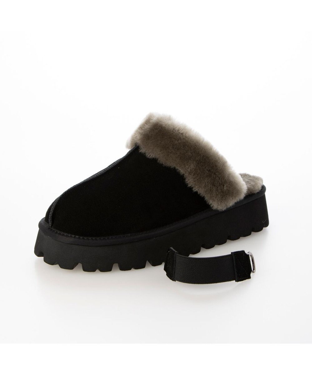 MODE ET JACOMO <carino>本革ムートンサボ 