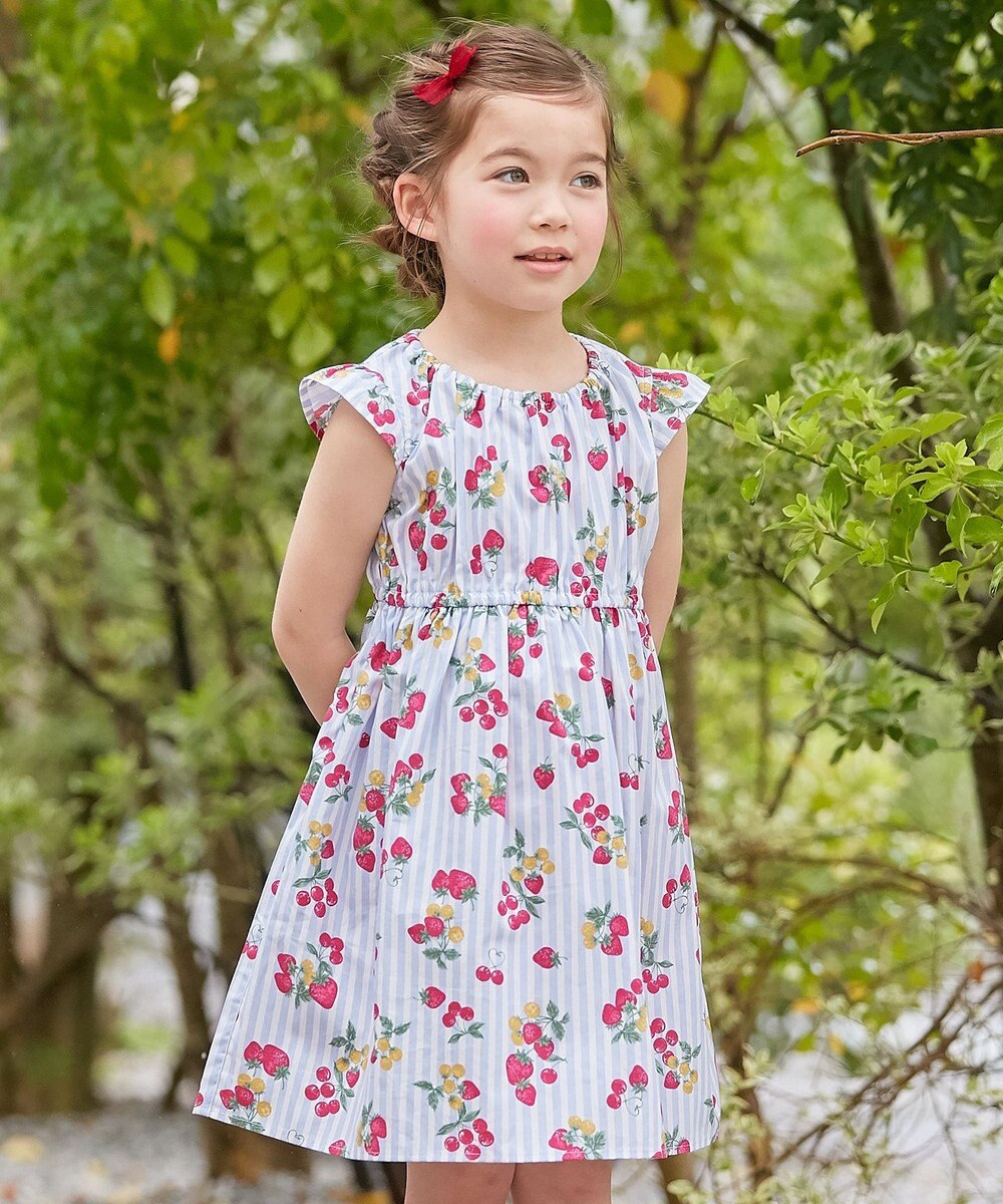 ANY KIDS プリント サマー ワンピース 