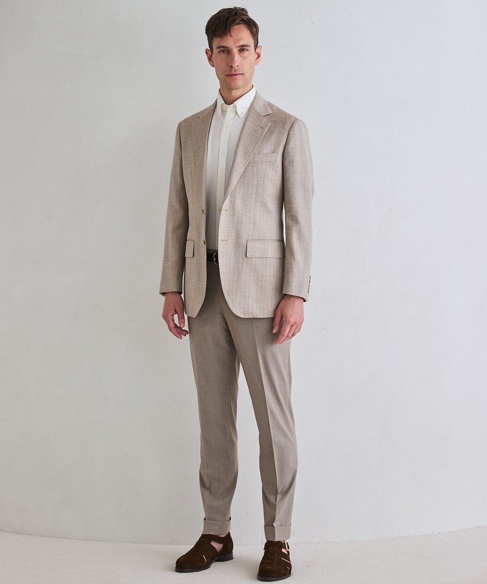 GOTAIRIKU 【Loro Piana Fabric】SUMMER TIME ジャケット_ヘリンボーン織 