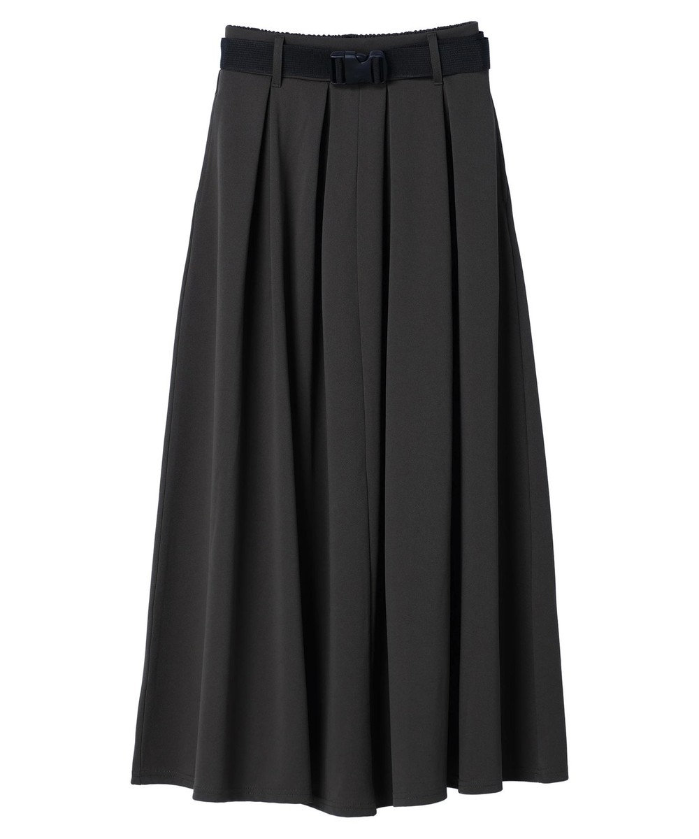 Green Parks ・ｎｏｖｅｍ９　ガチャベルト付フレアスカート 