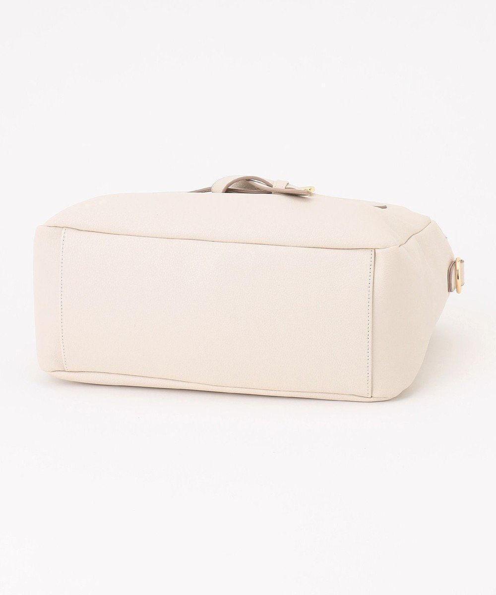 ANY SIS 【2WAY】ベルトバックルラウンドミディトート バッグ 