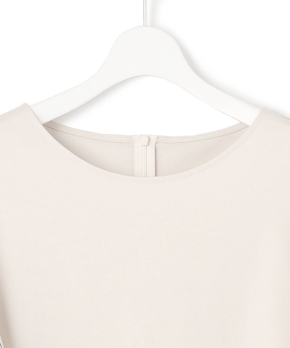 23区 L 【Lサイズ限定/洗える】スカーフプリントコンビ スリーブデザイン カットソー 