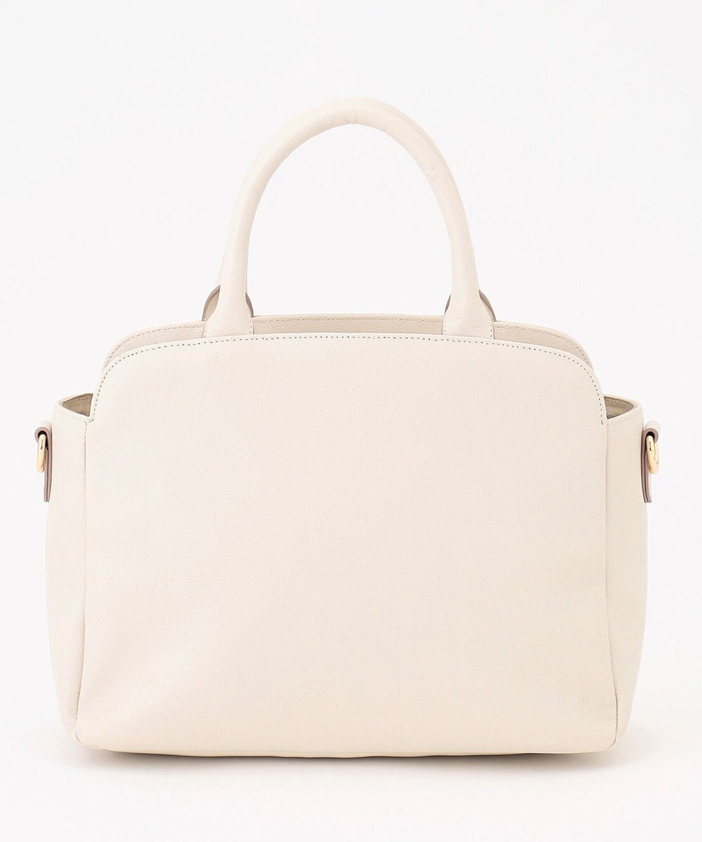 ANY SIS 【2WAY】ベルトバックルラウンドミディトート バッグ 