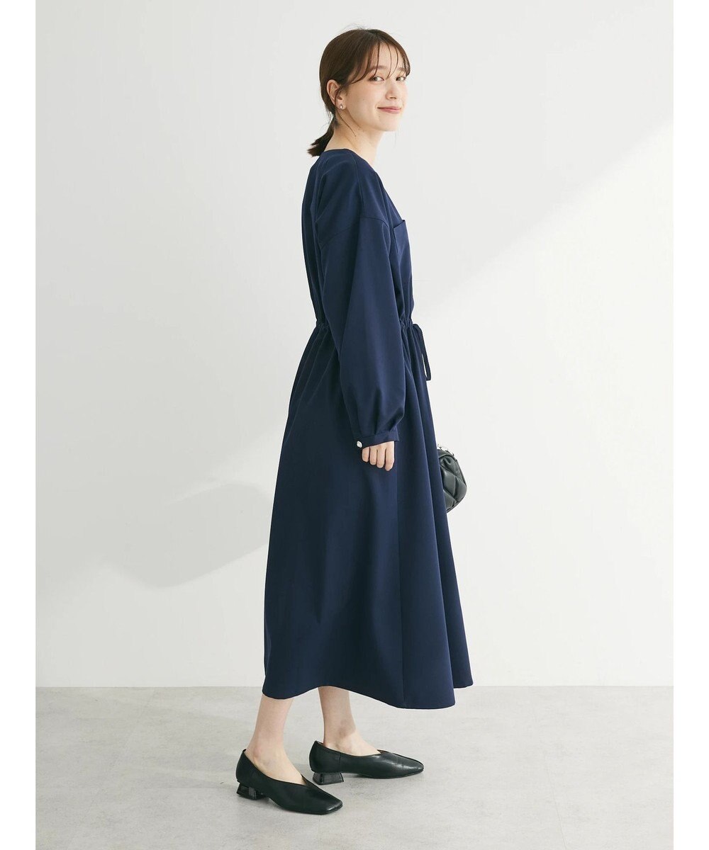 Green Parks ・ＥＬＥＮＣＡＲＥ　ＤＵＥ　Ｖネックイロイロ釦ワンピース 